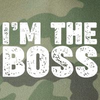 Im The Boss Legacy Tie Dye Trucker Hat