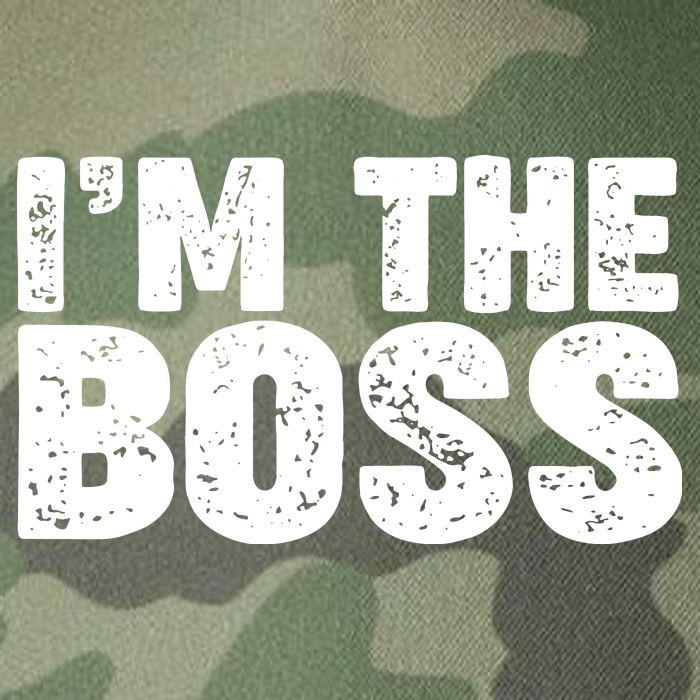 Im The Boss Legacy Tie Dye Trucker Hat