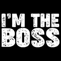 Im The Boss Flexfit Unipanel Trucker Cap