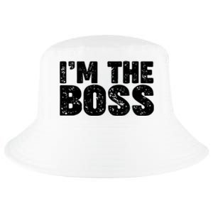 Im The Boss Cool Comfort Performance Bucket Hat