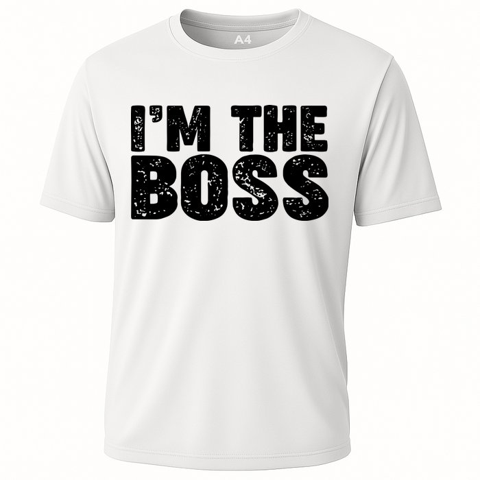 Im The Boss Cooling Performance Crew T-Shirt