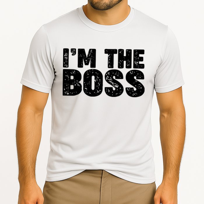 Im The Boss Cooling Performance Crew T-Shirt