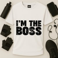 Im The Boss Cooling Performance Crew T-Shirt