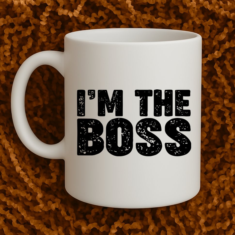 Im The Boss Mug