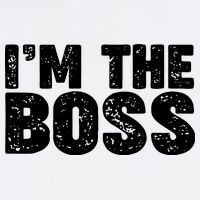 Im The Boss Youth Performance Sprint T-Shirt