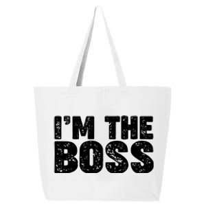 Im The Boss 25L Jumbo Tote