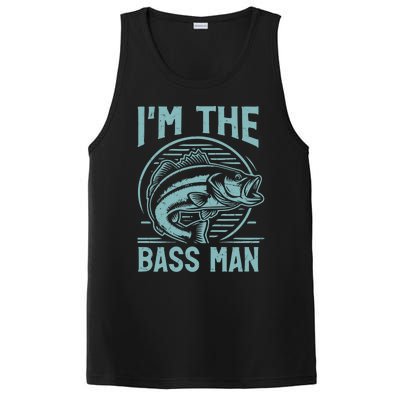 I’M The Bass Bass Fishing Meaningful Gift PosiCharge Competitor Tank