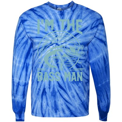 I’M The Bass Bass Fishing Meaningful Gift Tie-Dye Long Sleeve Shirt