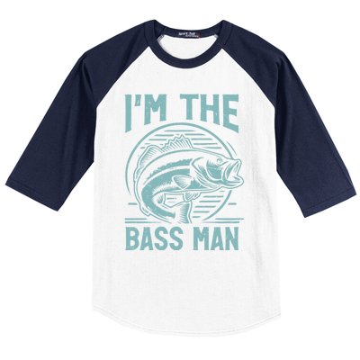 I’M The Bass Bass Fishing Meaningful Gift Baseball Sleeve Shirt