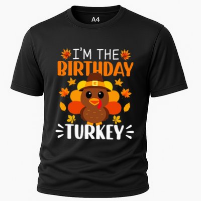 IM The Birthday Turkey Funny Turkey Thanksgiving Performance Shirt