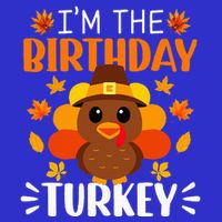 IM The Birthday Turkey Funny Turkey Thanksgiving 16 in Basic Backpack