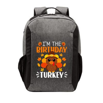IM The Birthday Turkey Funny Turkey Thanksgiving Vector Backpack