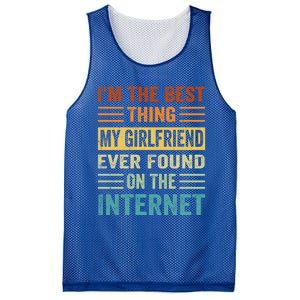 I'm The Best Thing My Friend Ever Found On The Internet Gift Mesh Reversible Basketball Jersey Tank