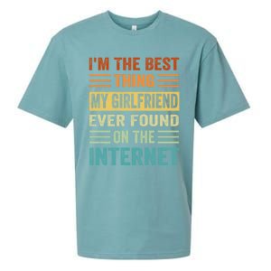 I'm The Best Thing My Friend Ever Found On The Internet Gift Sueded Cloud Jersey T-Shirt