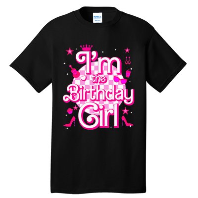 Im The Birthday Girl Doll Family Party Decorations Tall T-Shirt