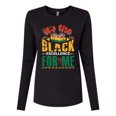 It's The Black Excellence For Me Great Gift Womens Cotton Relaxed Long Sleeve T-Shirt