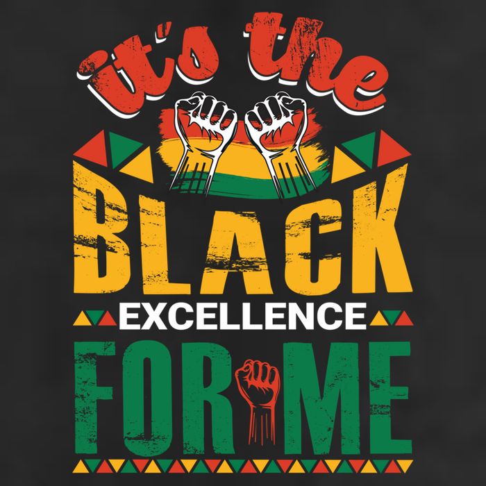 It's The Black Excellence For Me Great Gift Golf Towel