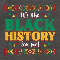 Its The Black History For Me African American Vector Backpack