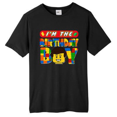 Im The Birthday Boy Building Brick Family Matching Tall Fusion ChromaSoft Performance T-Shirt