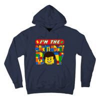 Im The Birthday Boy Building Brick Family Matching Tall Hoodie