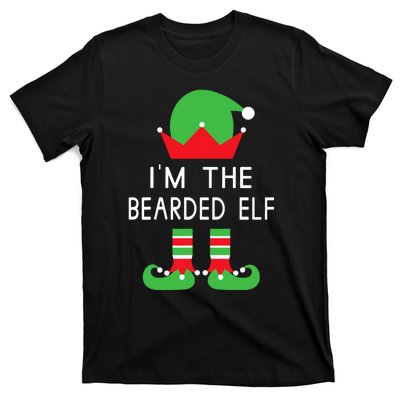 Im The Bearded Elf Funny Christmas T-Shirt