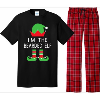 Im The Bearded Elf Funny Christmas Pajama Set