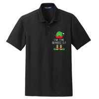 Im The Bearded Elf Funny Christmas Dry Zone Grid Polo