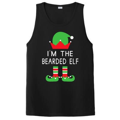 Im The Bearded Elf Funny Christmas PosiCharge Competitor Tank