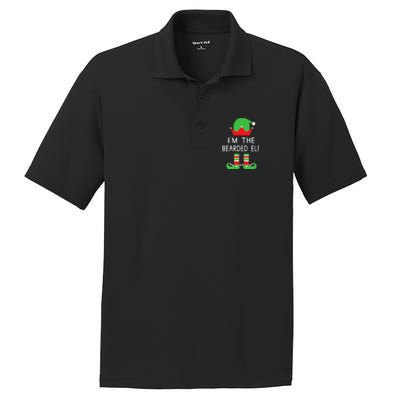 Im The Bearded Elf Funny Christmas PosiCharge RacerMesh Polo