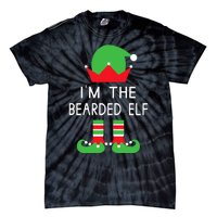 Im The Bearded Elf Funny Christmas Tie-Dye T-Shirt