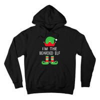 Im The Bearded Elf Funny Christmas Tall Hoodie