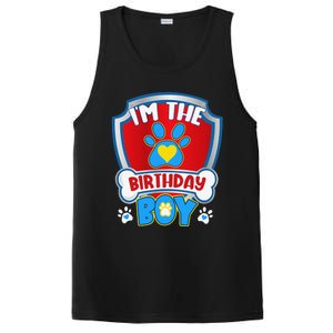 Im The Birthday Boy Dog Paw Family Matching PosiCharge Competitor Tank