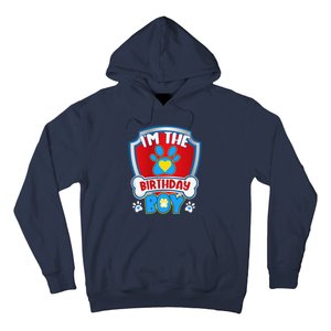 Im The Birthday Boy Dog Paw Family Matching Hoodie