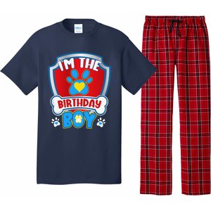 Im The Birthday Boy Dog Paw Family Matching Pajama Set