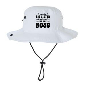 I'm The Big Sister Which Makes Me The Boss Legacy Cool Fit Booney Bucket Hat