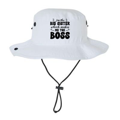 I'm The Big Sister Which Makes Me The Boss Legacy Cool Fit Booney Bucket Hat