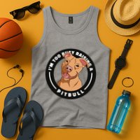 I'm Too Busy Raising A Pitbull Tank Top