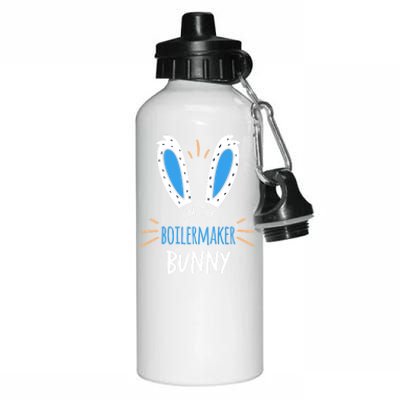 I'm The Boilermaker Bunny Ears Welder Easter Sunday Gift Aluminum Water Bottle