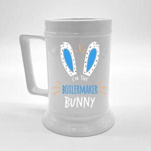 I'm The Boilermaker Bunny Ears Welder Easter Sunday Gift Beer Stein