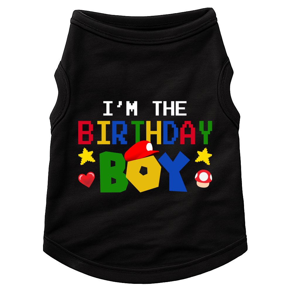 Im The Birthday Boy Game Gaming Gift Doggie Tank