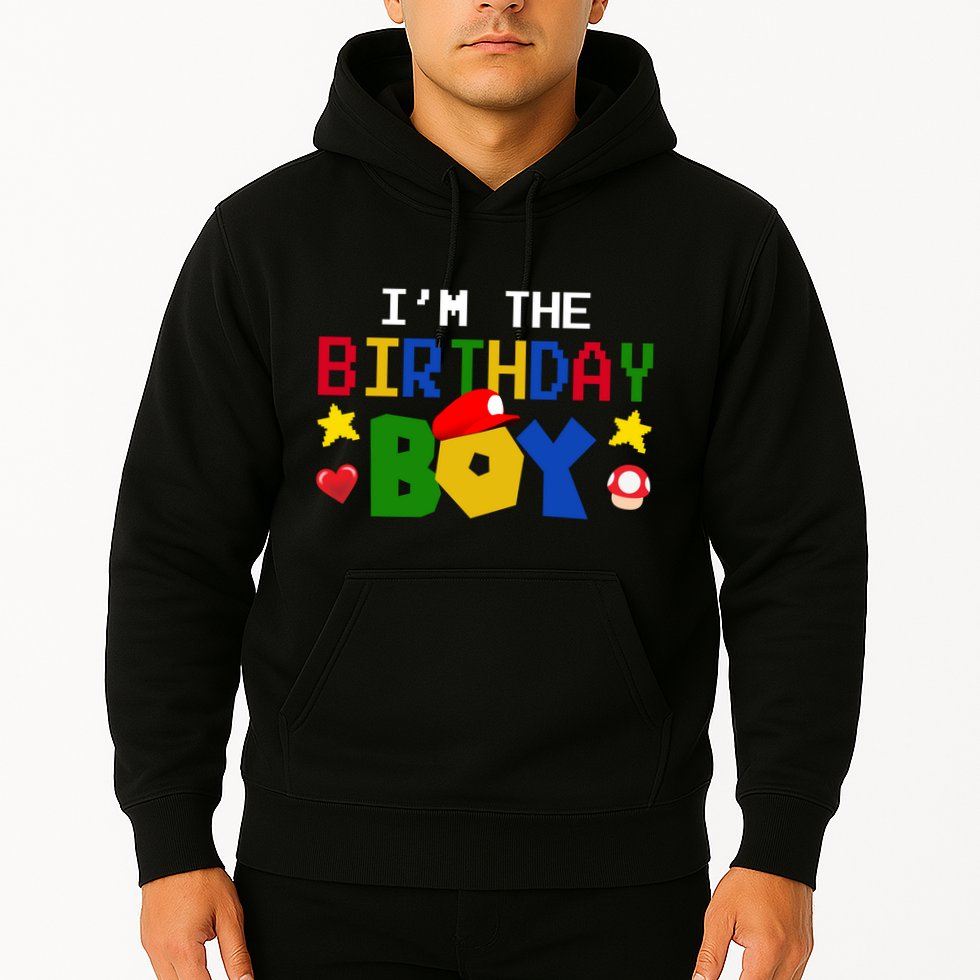 Im The Birthday Boy Game Gaming Gift Hoodie