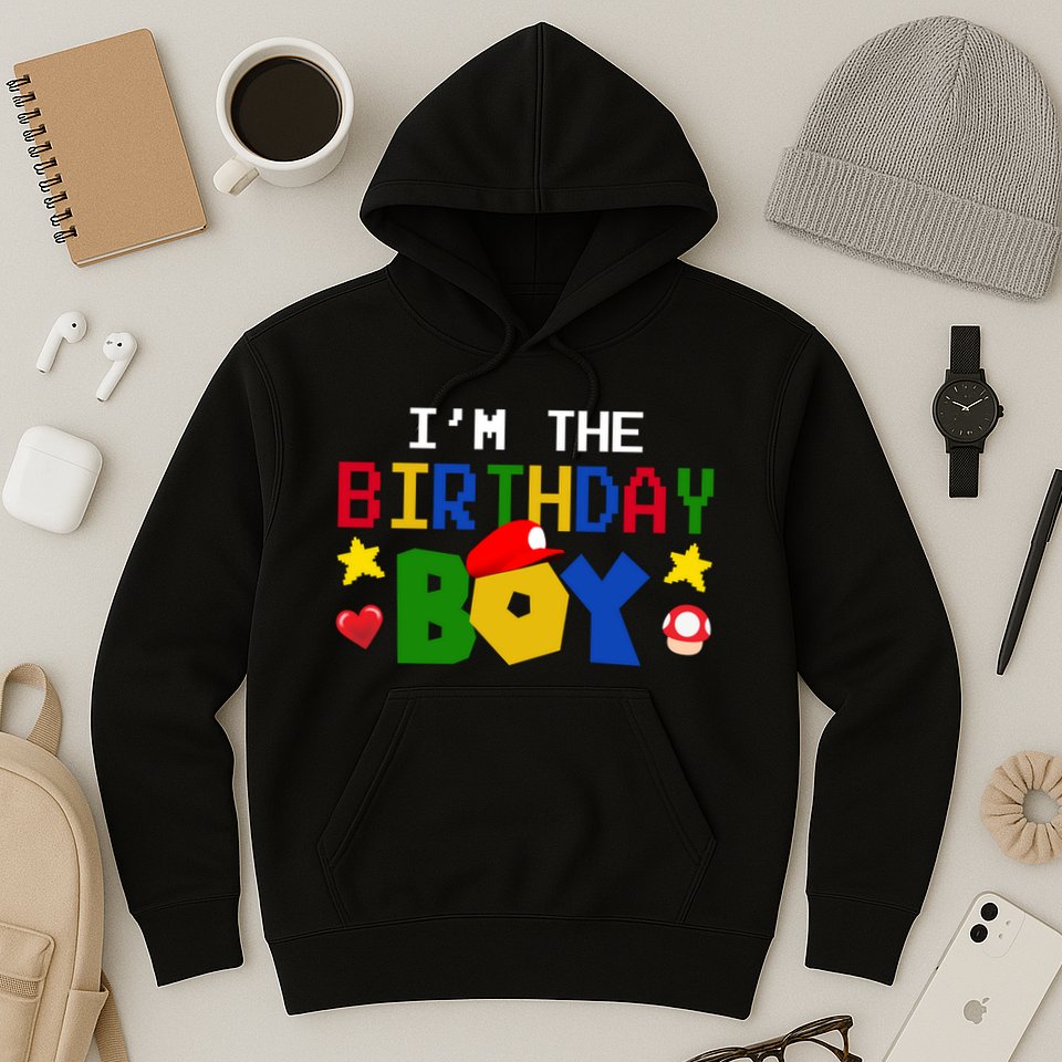 Im The Birthday Boy Game Gaming Gift Hoodie
