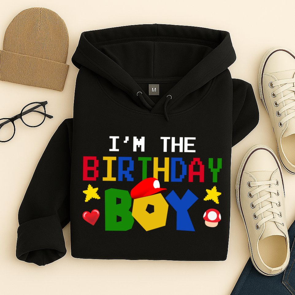 Im The Birthday Boy Game Gaming Gift Hoodie