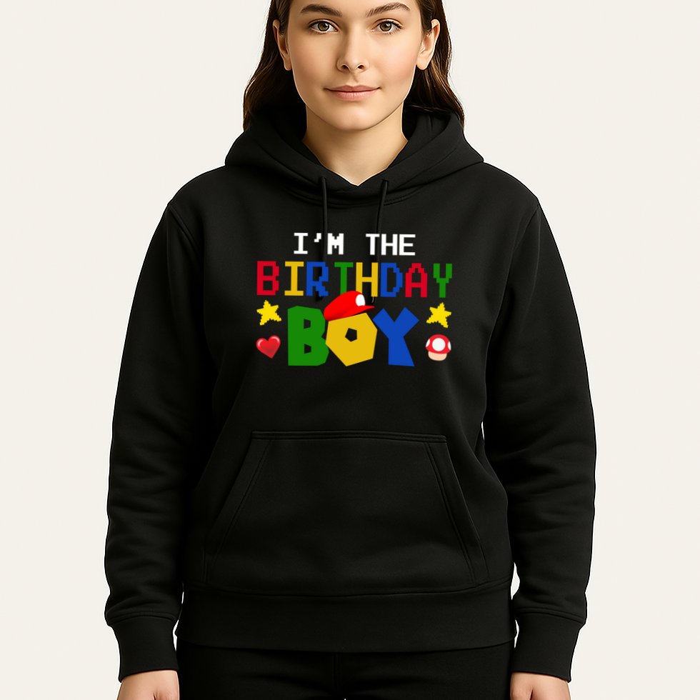 Im The Birthday Boy Game Gaming Gift Hoodie