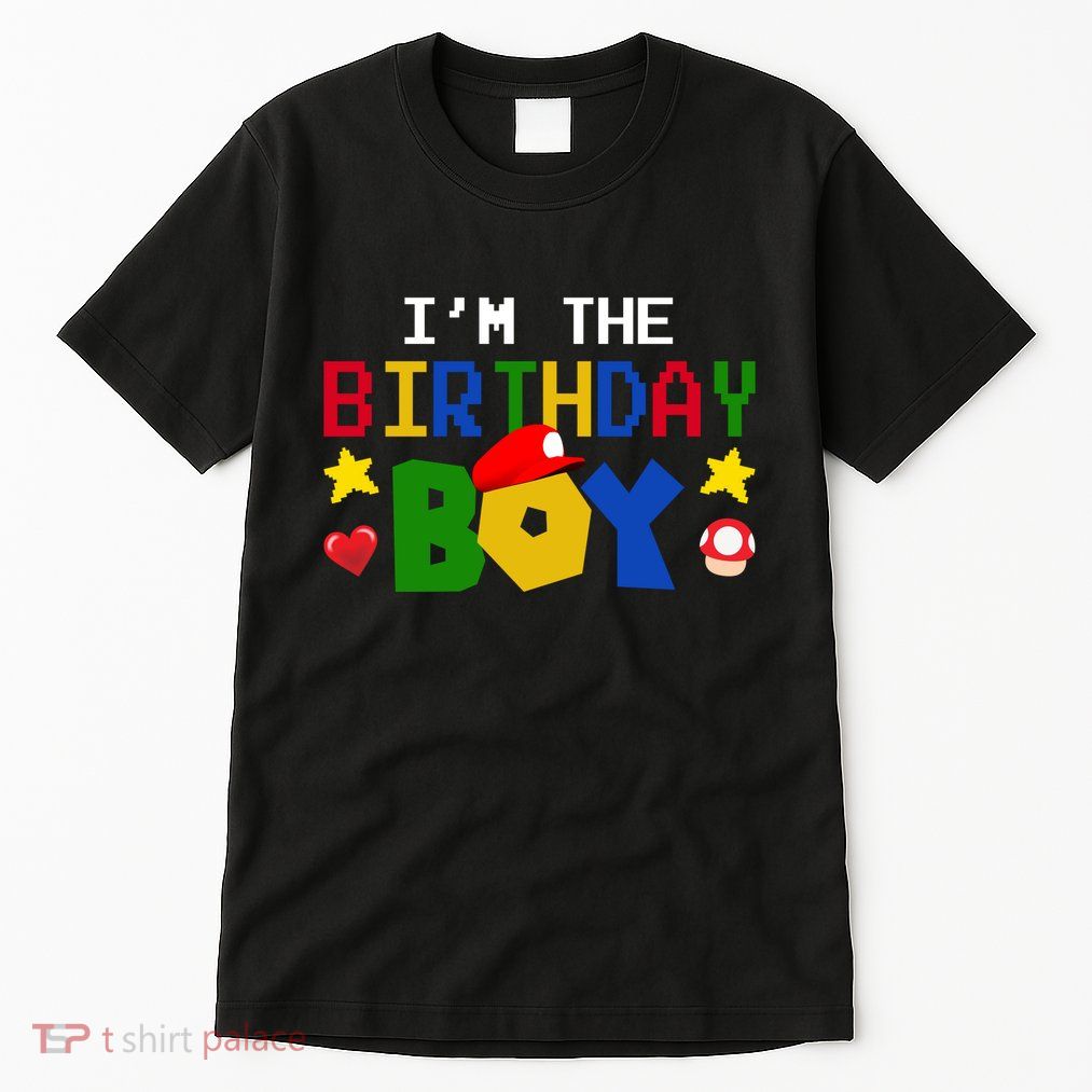 Im The Birthday Boy Game Gaming Gift Tall T-Shirt