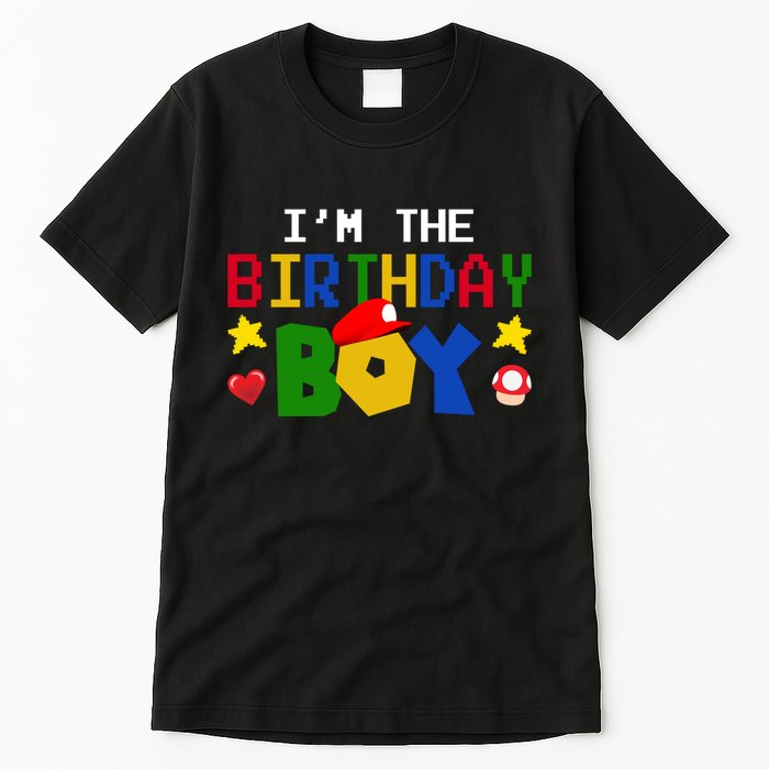 Im The Birthday Boy Game Gaming Gift Tall T-Shirt