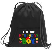 Im The Birthday Boy Game Gaming Gift Sweatshirt Cinch Pack Bag