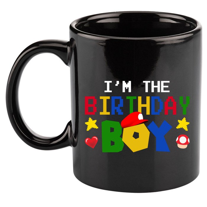 Im The Birthday Boy Game Gaming Gift 11oz C Handle Ceramic Mug