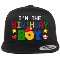 Im The Birthday Boy Game Gaming Gift Flat Bill Trucker Hat