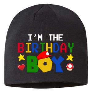 Im The Birthday Boy Game Gaming Gift Sustainable Beanie